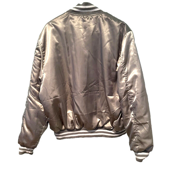 Jet Life Apparel Satin Bomber Jacket Very Rare Curren$y Brand Size XL NWOT - Picture 9 of 13